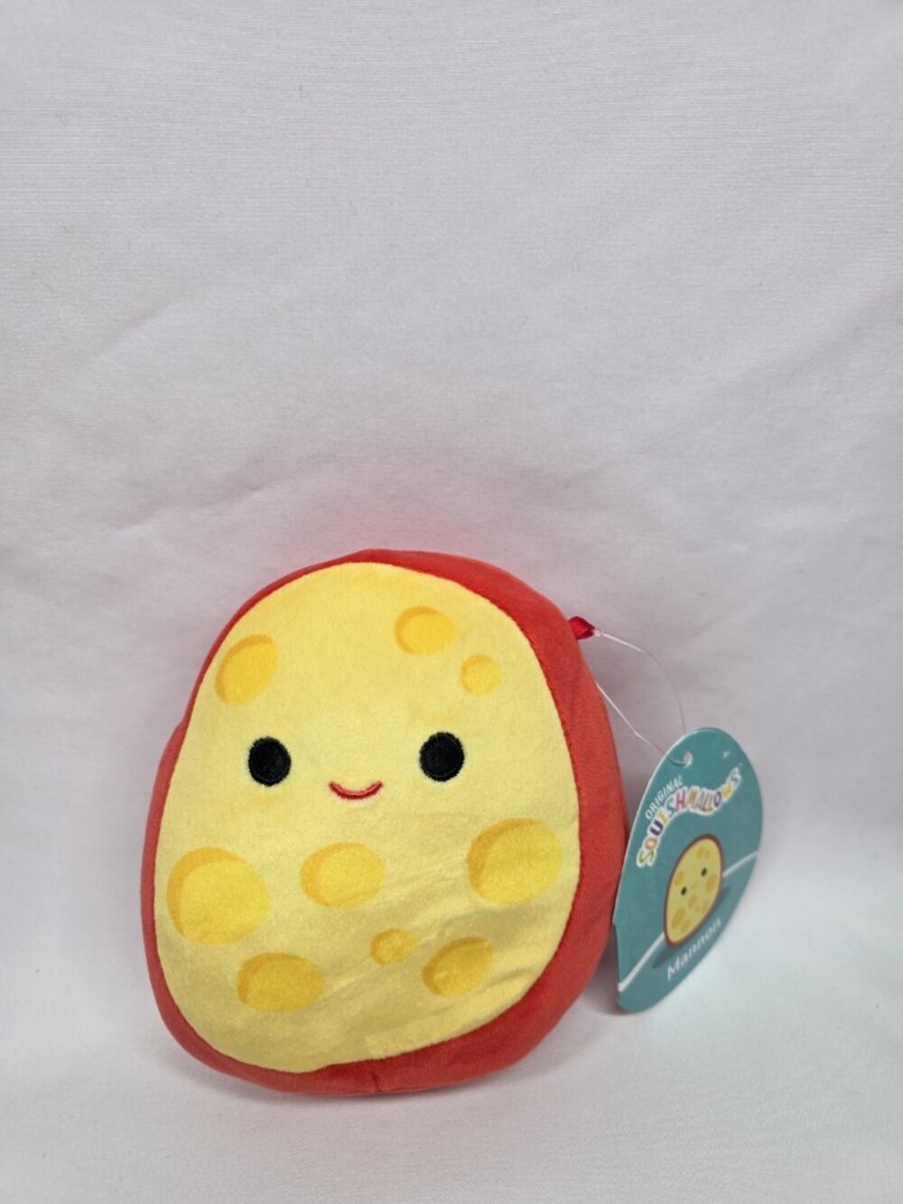 Squishmallows Mannon The Gouda Cheese 5” Squishmallow Stuffed Animal Toy Plush